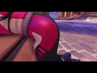 gothic-vora - biathlon widowmaker thick big booty pics in game 	[overwatch] / hentai porn