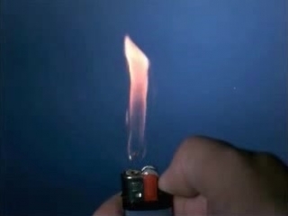 how to light a lighter in slow motion