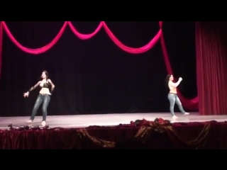 ranya and daniela zaghareet - shaabi bellydance