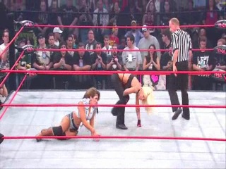 tna impact 11/18/2010 - mickie james vs angelina love great play big ass milf big tits